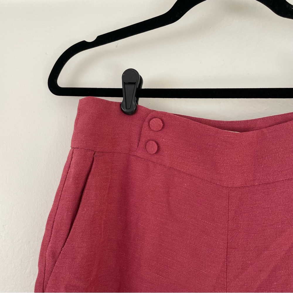 Sezane Georges Straight Cropped Pant / Trousers Size 6 Eur 38 - Picture 3 of 5